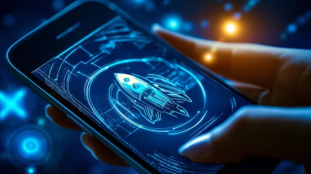 Startup Mobile App Development Banner Image