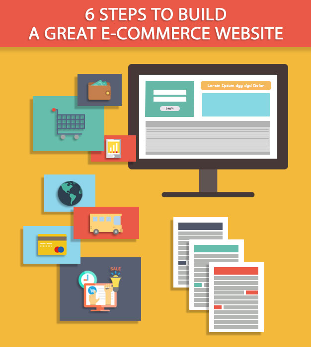 6 steps to build a great e-commerce website