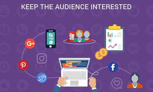 Keep the audience interested - Ways to promote your mobile app through social platforms