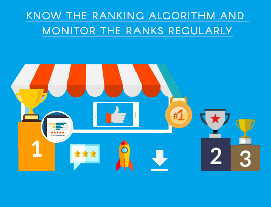 Know the ranking algorithm and monitor the ranks regularly