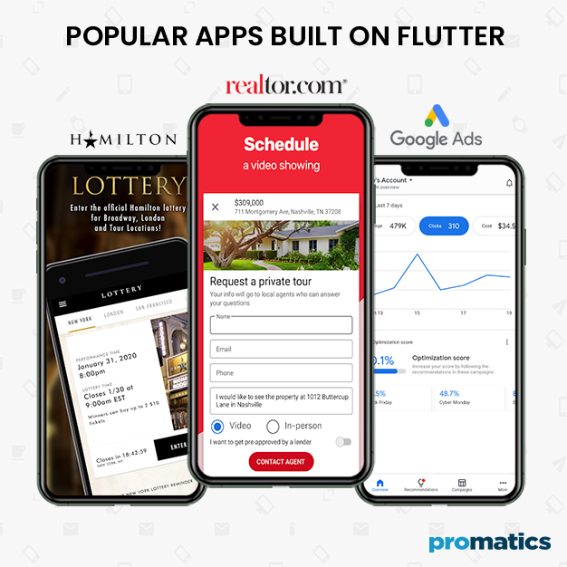 Popular Apps built on Flutter