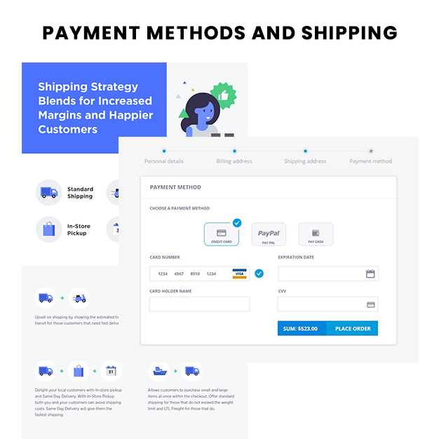 Payment Methods and Shipping