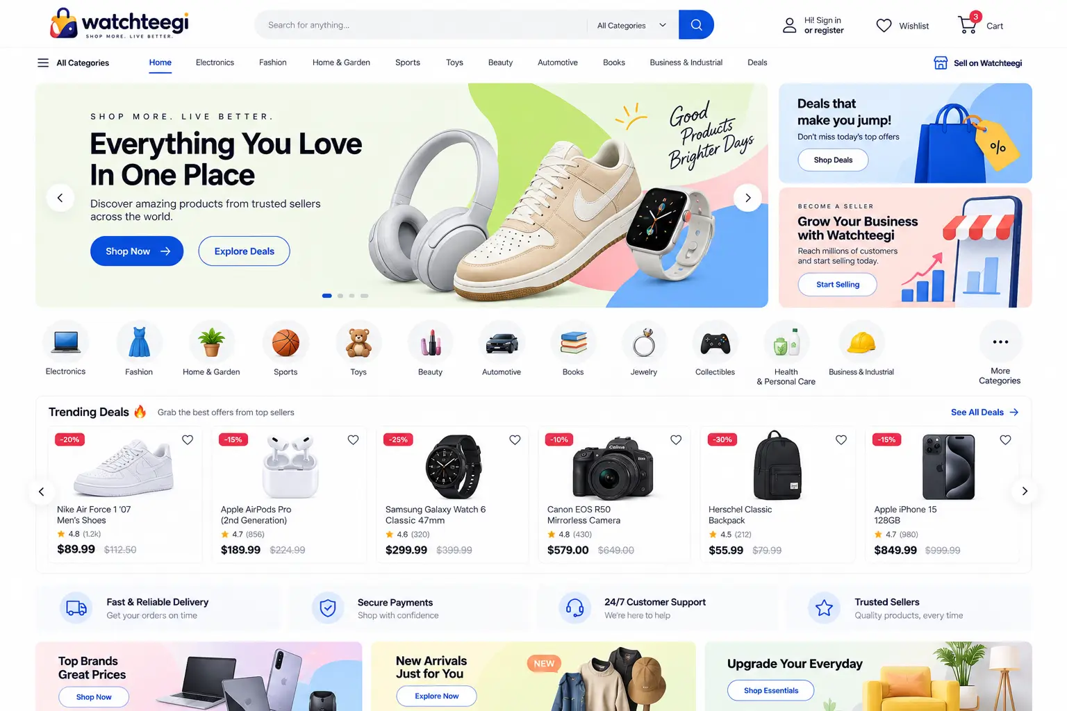 Watchteegi Homepage